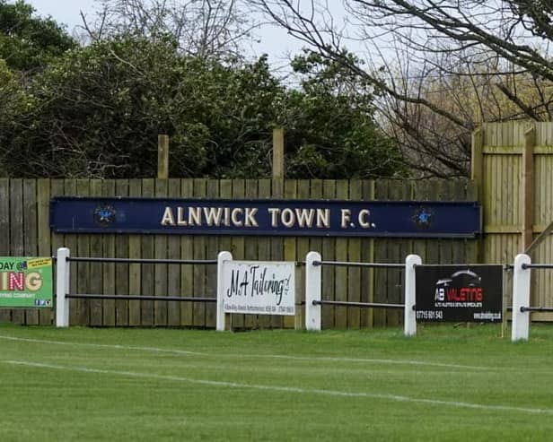 Richie Latimer is looking for a reaction from his players. Picture: Alnwick Town AFC