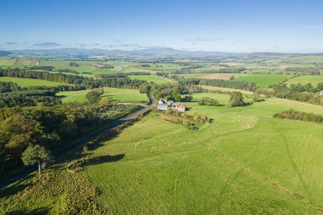 Broomewood, a grassland farm comprising 124 acres near Alnwick, is up for sale.