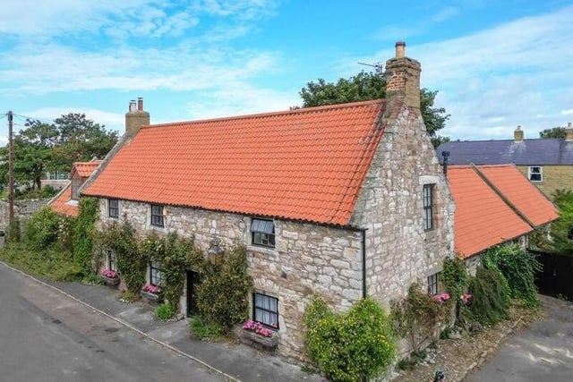 The property, built from random stonework, lies underneath a pitch pantiled roof in the very heart of Holy Island.