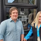 Georgie and Ben McHugh, Owners of The Red Lion Inn, Alnmouth.