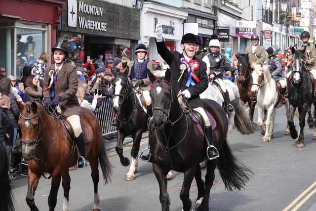 Berwick Riding of the Bounds 2019. Picture by Jane Coltman