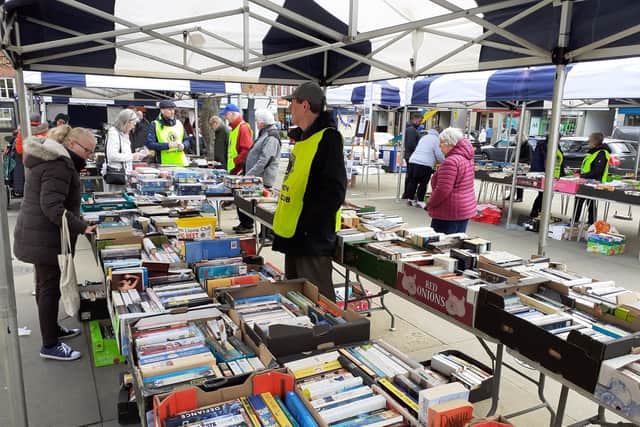 The three-day book sale held at Morpeth Market Place has been hailed a success.