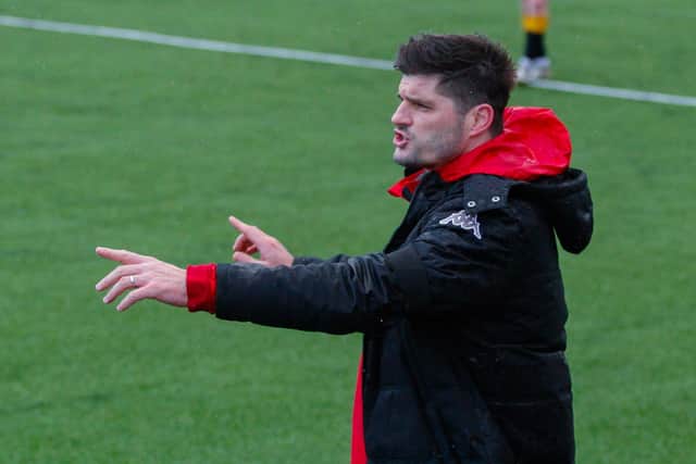 Berwick Rangers manager Stuart Malcolm won't have been happy with his side's performance on Saturday.