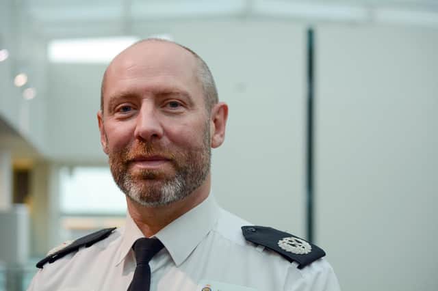 Assistant chief constable Neil Hutchison