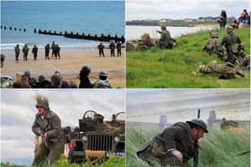 Crowds flocked to the seafront for Blyth Battery Goes to War.