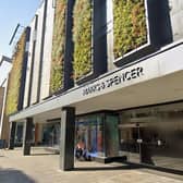 M&S in Newcastle.