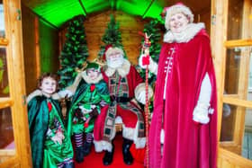 The popular free Christmas grotto with Santa will return.