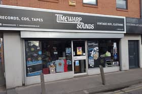 Timewarp Sounds in Ashington is one year old. (Photo by Timewarp Sounds)