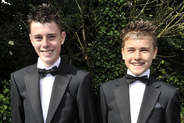 Duchess's High School year 11 prom 2011.
Jacob Donaldson and Andrew Stanwix.