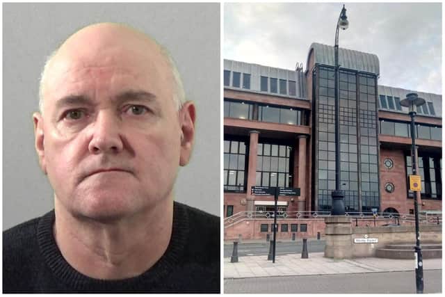 David Waggott appeared at Newcastle Crown Court, where he admitted two charges of attempting to engage in sexual communication with a child.