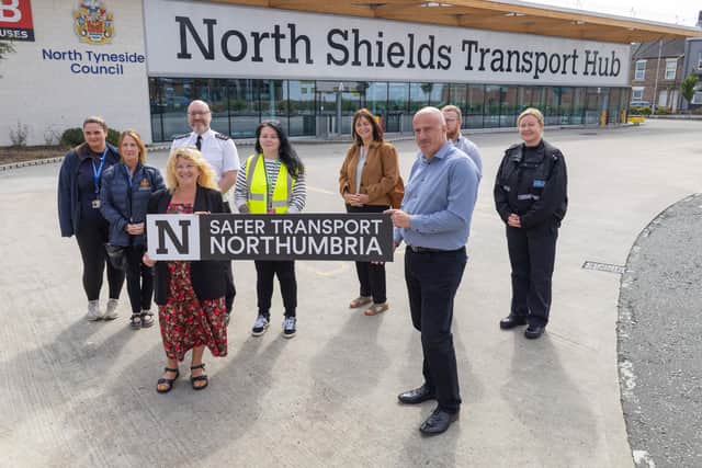 Partners in the new public transport anti-crime strategy.