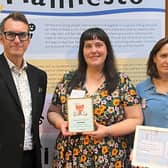 Keith Merrin, Director of North East Museums; Lindsay Craig, Visitor Experience Supervisor (and accessibility lead) at Woodhorn Museum; and Jo Raw, Northumberland Venues Manager for North East Museums.