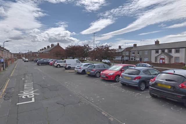 Laburnum Terrace in Ashington and the parking bays which are causing issues. Picture taken from Google