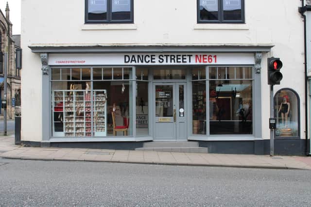 Dance Street in Morpeth.