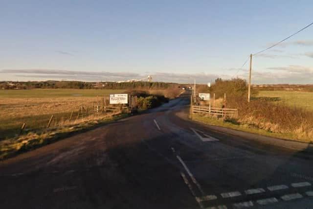 Butterwell Disposal Point, near Linton Colliery, served as a deposit point for coal and other minerals between 1976 and 2016.