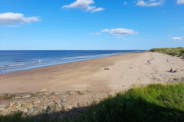Cocklawburn beach, south of Berwick, didn't quite make the top 10 but still ranked 36th out of 150 with a score of 7.72.