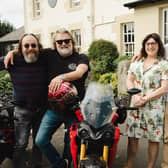 Ally Thompson and Alex Nietosvuori from Restaurant Hjem with The Hairy Bikers.