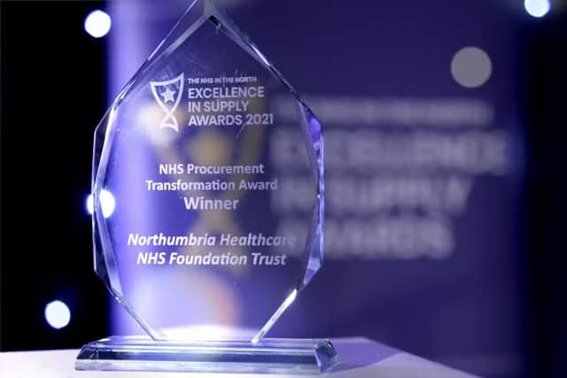 Northumbria Healthcare NHS Foundation Trust has taken home the award for ‘NHS Procurement Transformation’ at this year’s NHS in the North Excellence in Supply awards.