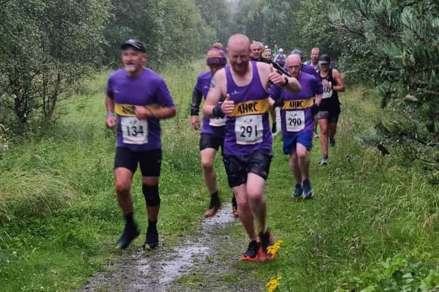 Members of the Hirsties taking part in the Fell 'Em Doon Five Miler. Picture: Ashington Hirst Running Club