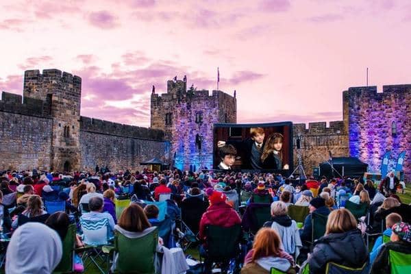 Harry Potter on show at Alnwick Castle.