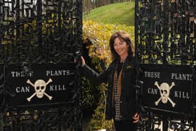 The Duchess of Northumberland at the Poison Garden. Picture: Margaret Whittaker