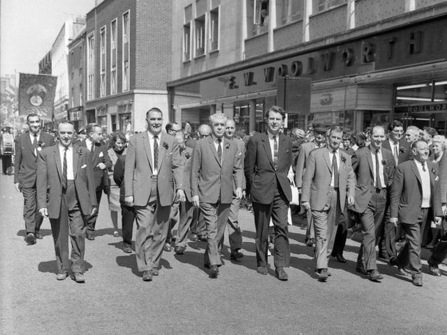 The head of the march