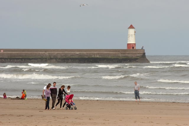 Spittal beach is ranked number 10. A fine sandy beach to the south of the Tweed estuary with a lovely promenade.