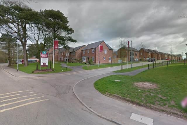 The development on the St George’s Hospital site in Morpeth. Picture from Google