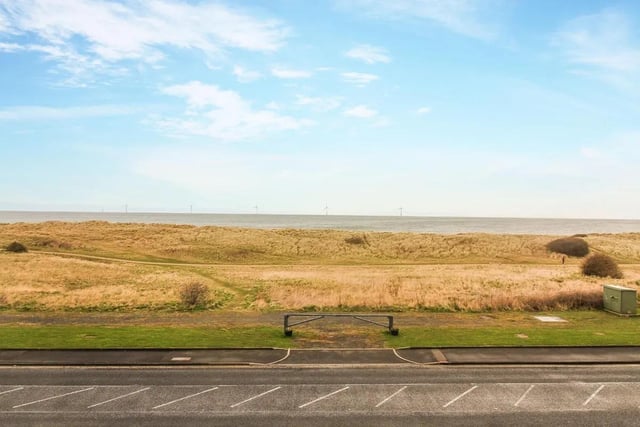 The property has stunning views out to Seaton Sluice beach.