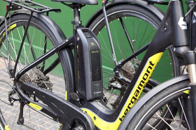 An e-bike battery. Photo: NCJ Media.