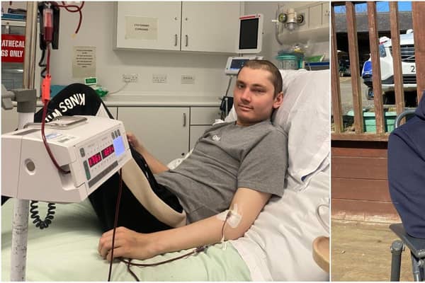 Ryan Renton, 27, is determined to beat cancer and well-wishers have raised nearly £180,000 so he can receive treatment abroad.