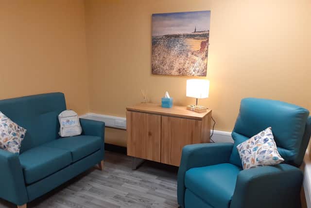 Northumbria Healthcare's new breastfeeding room for staff.