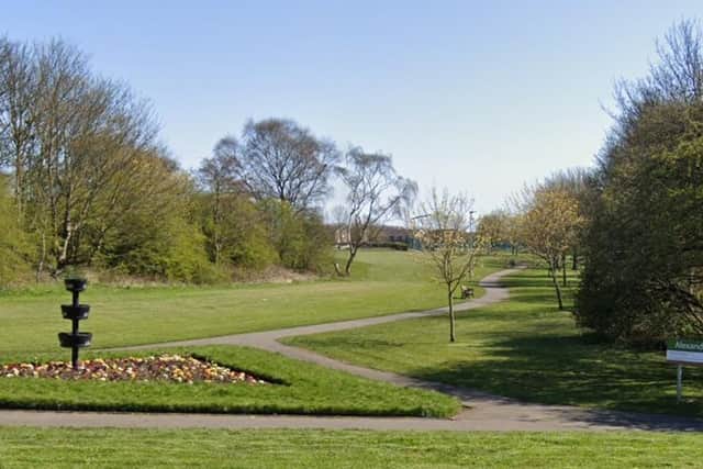 Alexandra Park in Cramlington.