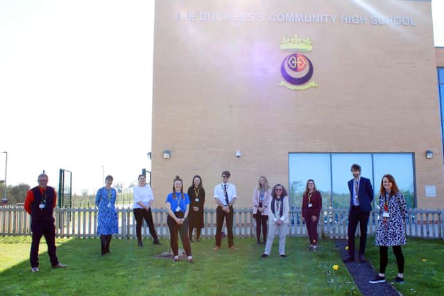 The Duchess's Community High School in Alnwick is celebrating a Platinum Artsmark Award.