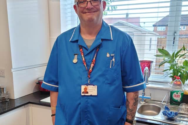 Matthew Fairclough recently qualified as a nurse. (Photo by CNTW)