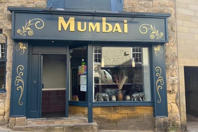 Mumbai Flavours in Alnwick is in first place.