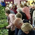 A previous plant sale at St George’s URC in Morpeth.
