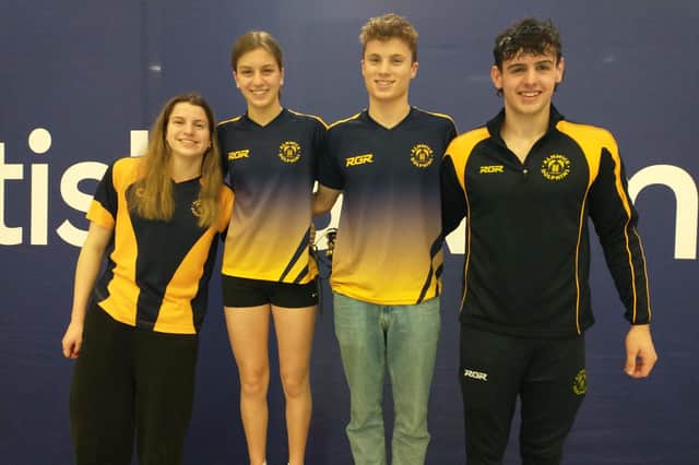 The Alnwick Dolphins at the Scottish Short Course Championships.