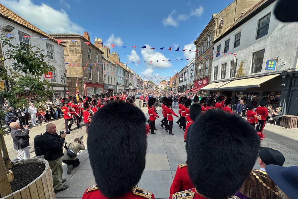 Thousands lining the streets for the 2025 visit.