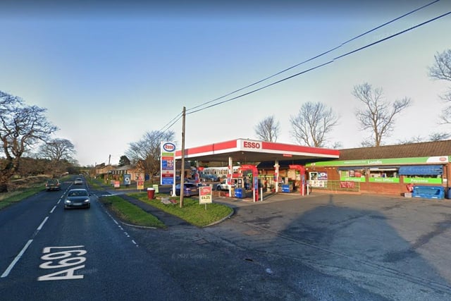 Unleaded petrol at Esso, Hedgeley, was £1.84.9.p per litre on June 11. Diesel was £1.89.9.