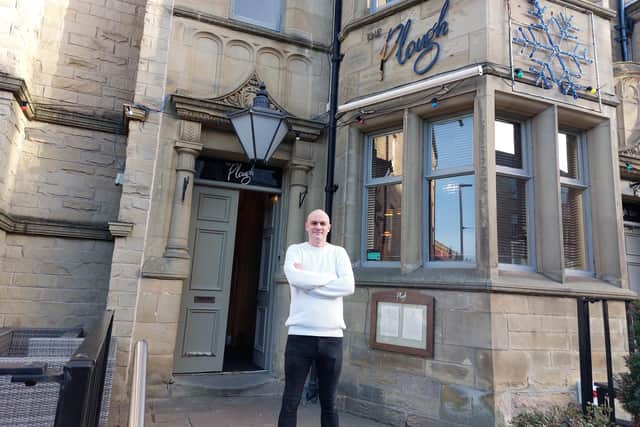 Jay Stone, new landlord at The Plough in Alnwick.