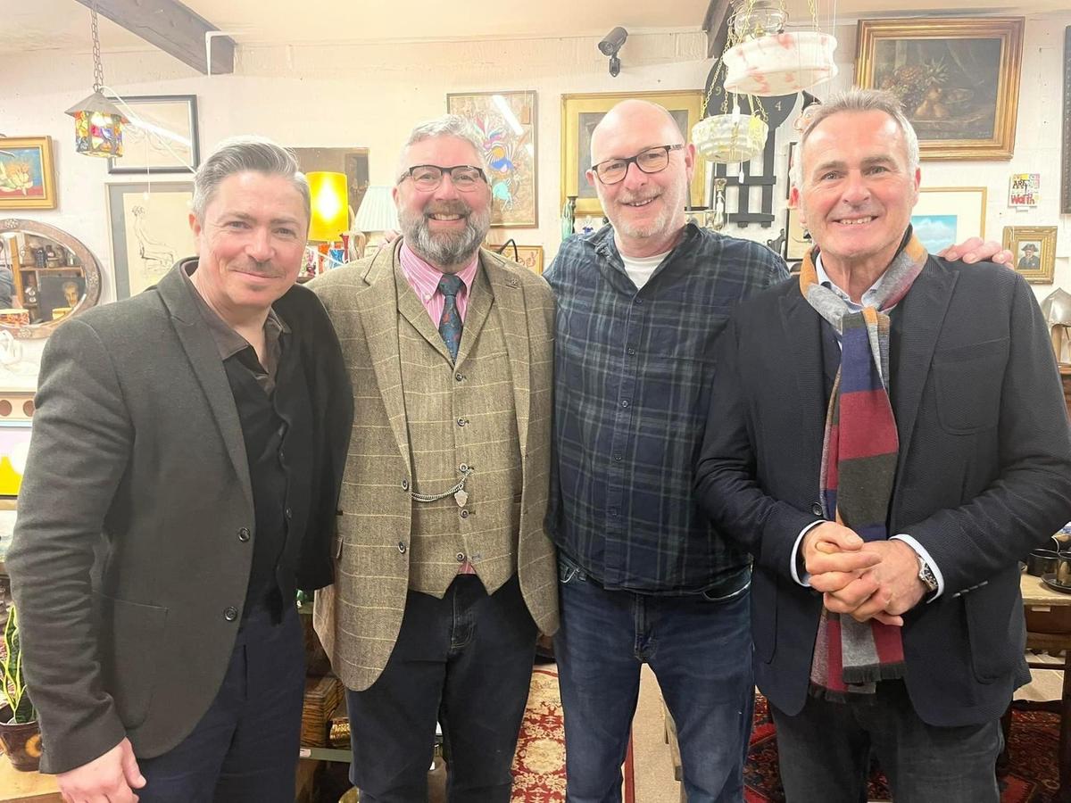 Three Northumberland antique shops set to feature in new Channel 5 show after being visited by Paul Martin 