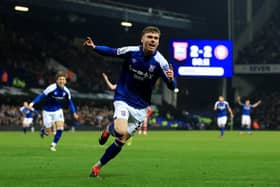 Ipswich Town defender Leif Davis is a former pupil of Whytrig Middle School and Astley Community High School . (Photo by Stephen Pond/Getty Images)