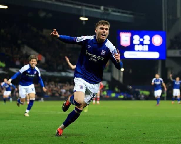 Ipswich Town defender Leif Davis is a former pupil of Whytrig Middle School and Astley Community High School . (Photo by Stephen Pond/Getty Images)