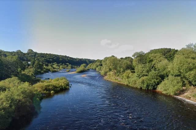 The River Tyne near Ovingham.