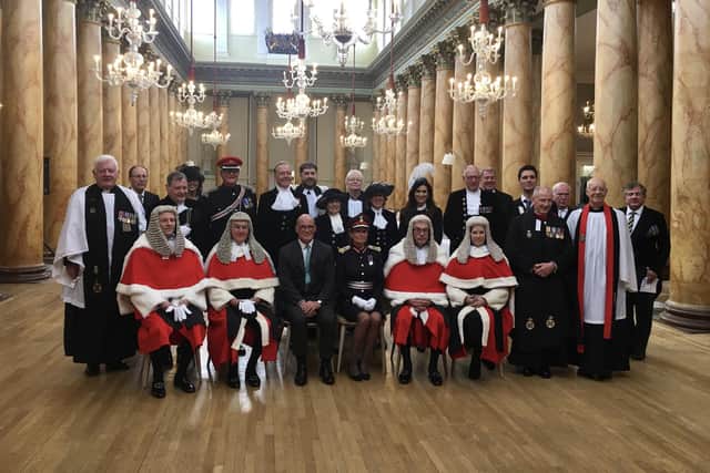 Judges, High Sheriffs and their Chaplains, representing Northumberland, Durham, Tyne and Wear and Yorkshire.