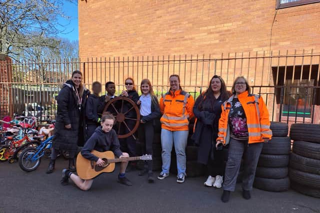 SUEZ has been working with Christ Church Primary School Primary School.