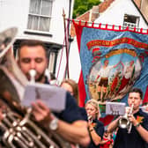 The Durham Miners Gala parade will take a different route this year.

Photograph: Rich Kenworthy