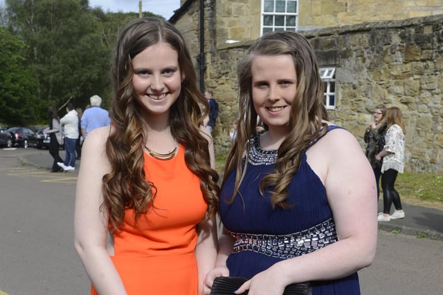 Duchess's High School prom 2014. Sian Lazenby and Sophie Connor.
Picture Jane Coltman