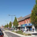 Station Road in Ashington. Local businesses in the town will benefit from the new Accelerate Ashington programme.